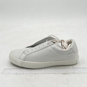 White Women's Fashion Sneakers Casual Shoes White Tennis Low Top Lace Up Sneaker